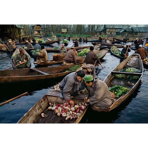 Steve Mccurry On Instagram Early Morning Vegetable Market On Dal Lake