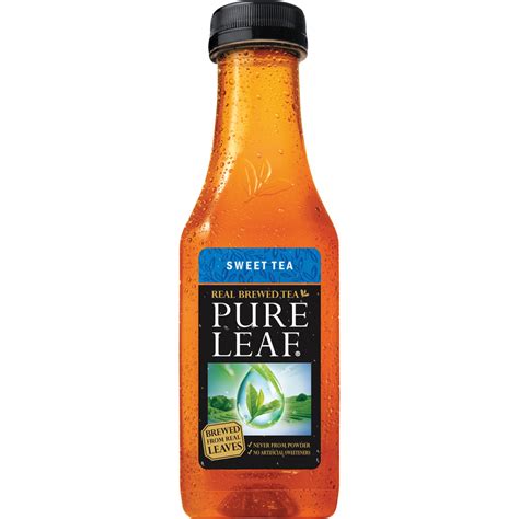 Pure Leaf Real Brewed Sweet Black Tea Bottle Tea Pepsico Inc