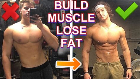How To Build Muscle And Lose Fat Simultaneously Body Recomposition