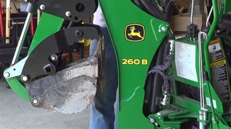 New Hydraulic Thumb For John Deere Compact Tractor Backhoes Youtube