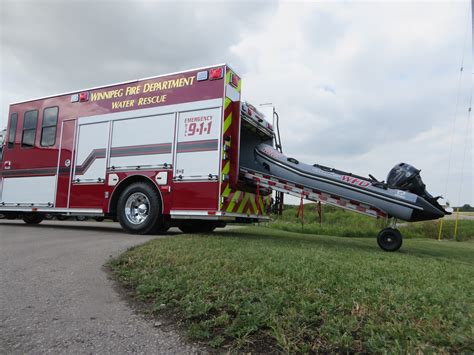 Winnipeg Fire Department Water Rescue Fort Garry Fire Trucks Fire