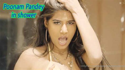 poonam pandey having fun in shower watch hotwebseries club