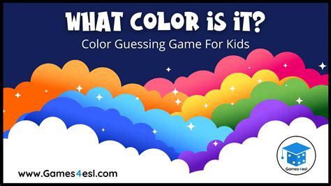 Color Games For Kindergarten Esl