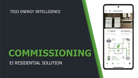 Tigo S Energy Intelligence EI App Commissioning Overview YouTube