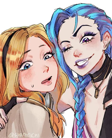 Two Women With Blue Hair And Braids One Is Hugging The Other S Head