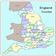 Map Of England Showing Counties And Towns | Petermartens