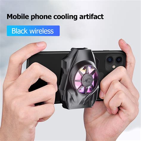 Strong Wind Phone Radiator Rechargeable Mobile Gaming Cooler Heat Sink