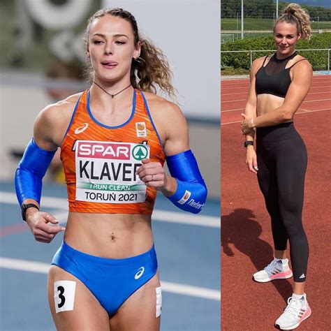 6 183cm Tall Dutch Track Athlete Lieke Klaver R Fitandnatural