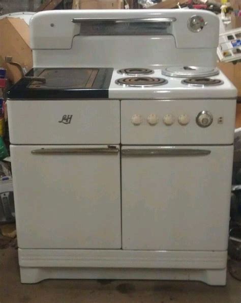 $15.00 coupon applied at checkout. L&H Wood Burning & ELECTRIC COOK STOVE vintage antique ...