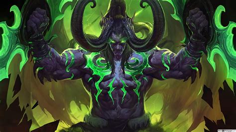 Illidan Stormrage World Of Warcraft Wow Malfurion Stormrage Hd