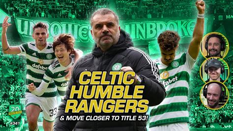 Celtic 3 2 Rangers The Hoops Go 12 Points Clear And Send Rangers Into