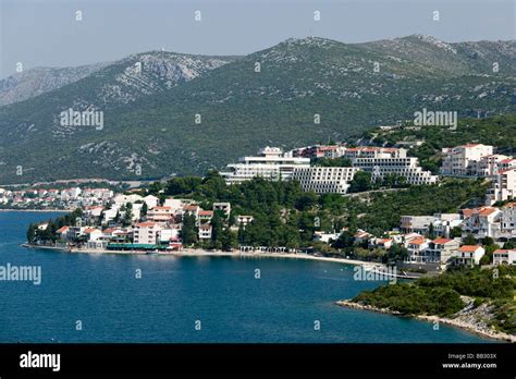 Bosnia Hercegovina Neum Resort Town Of Neum On The Adriatic Coast