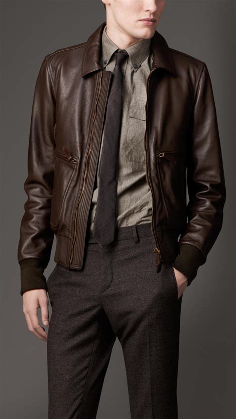We did not find results for: Lyst - Burberry Leather Bomber Jacket in Brown for Men