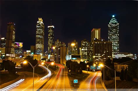 Downtown Atlanta At Night Downtown Atlanta At Night From T Flickr