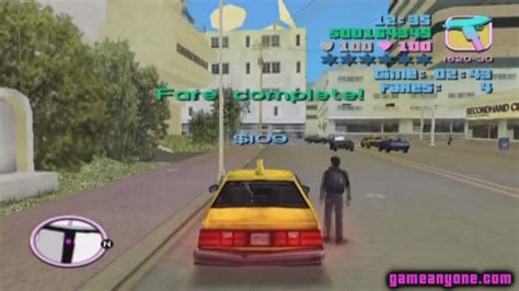 Lets Play Gta Vice City 100 Completion Ps2 45 Taxi Missions