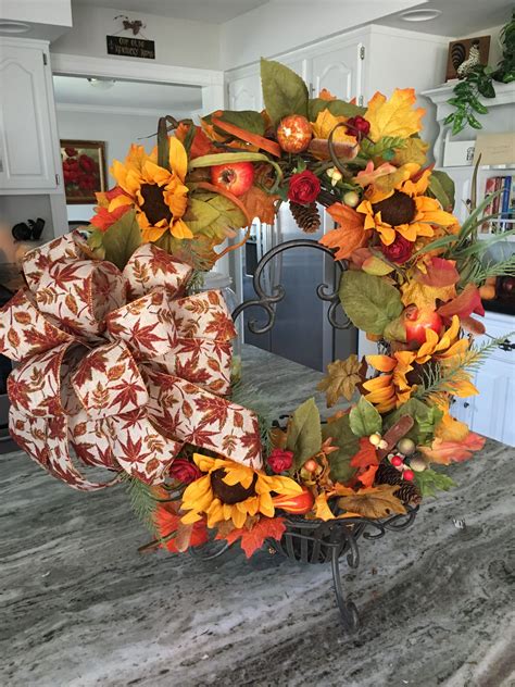 Making Your Own Seasonal Wreath Is Sensational Fall Decor Seasonal