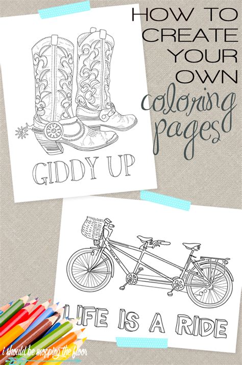 60 colorable pictures of heroes, etc. How to Create Your Own Coloring Pages | Coloring pages ...