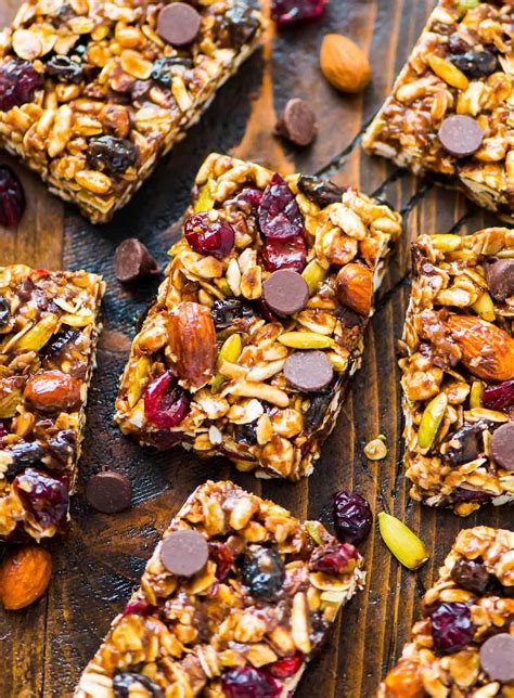 65 easy diabetic dinner recipes ready in 30 minutes peggy woodward, rdn updated: Trail Mix Peanut Butter Granola Bars {No Bake ...
