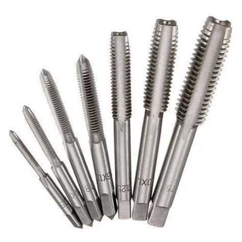 Silver Polished Hss Tap Threading Tools For Industrial At Best Price