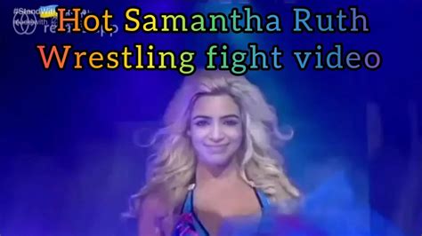 sexy samantha ruth wrestling video actress bikini bollywood wrestling reface wwe
