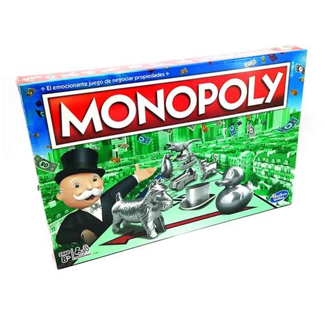 Todos los juegos de la saga monopoly. Hasbro Juego Monopoly Clasico - ABACO Juguetería