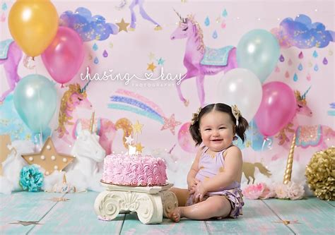 Unicorn Photo Session Because Turning One Is So Magical 🦄 🌈 1st