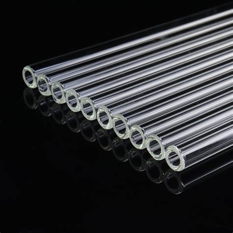 10pcs 200mm Thick Wall Borosilicate Glass Tube Blowing Tubing Lab Glassware Sale
