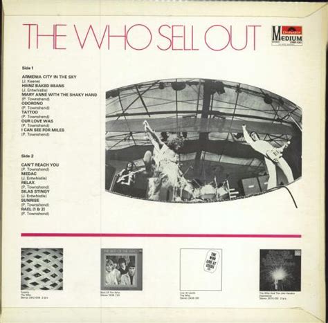 The Who The Who Sell Out Dutch Vinyl Lp Album Lp Record 779891