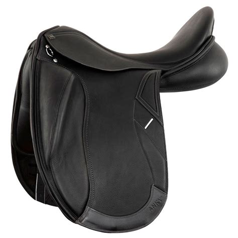 Anky Monoflap Piping Dpt Dressage Saddle Black Waveinn