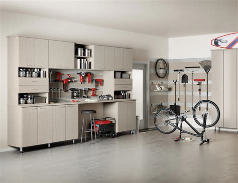 30 Perfect Examples Of Stylish Garage Organizers Cabinets Home