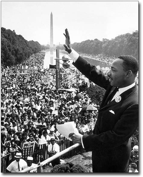 Martin Luther King Jr I Have A Dream Speech 8x10 Silver Halide Photo