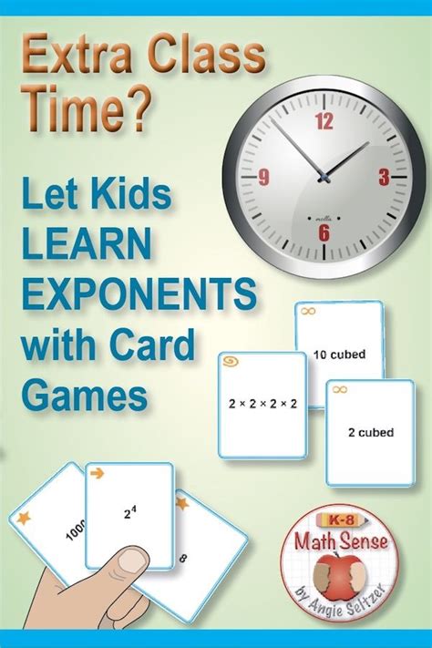 Easy Exponent Games Kids Learn Exponents As They Play Four Games That