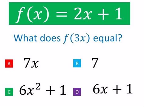 Function Notation For The New Maths Gcse Math Math Equations Signs