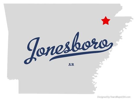 Map Of Jonesboro Arkansas Ar Jonesboro Arkansas Jonesboro Arkansas