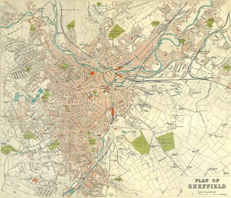 Old Maps Of Sheffield Sheffield Maps Sheffield History