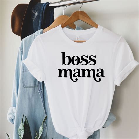 boss mama shirt mom boss mom life t for mom etsy