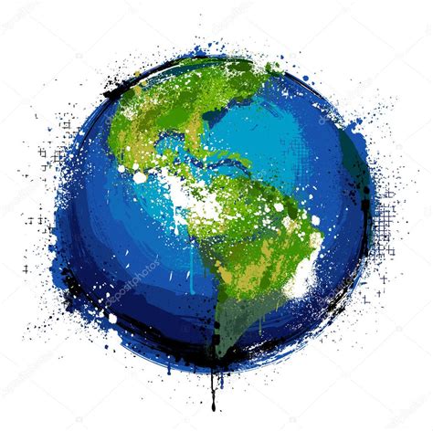 Planet Earth Stock Vector Image By ©vecster 19987553