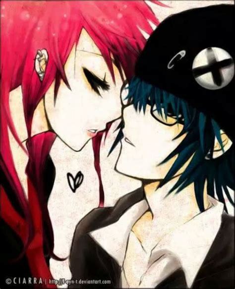 The Best 18 Anime Couple Emo Cute Easy Drawings