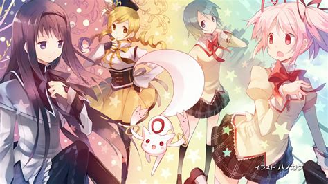 Wallpaper Kaname Madoka Mahou Shoujo Madoka Magica Anime Girls Akemi Homura Tomoe Mami