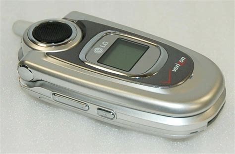 Lg Vx4650 Verizon Flip Phone Speakerphone Silver No Contract 1xrtt Grade C Ebay