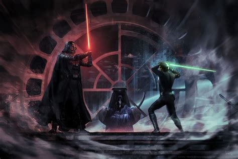 Darth Vader Vs Luke Skywalker Wallpaperhd Movies Wallpapers4k