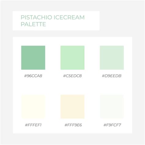 Premium Vector Nude Green Pastel Palette Trendy Pallete Of Color
