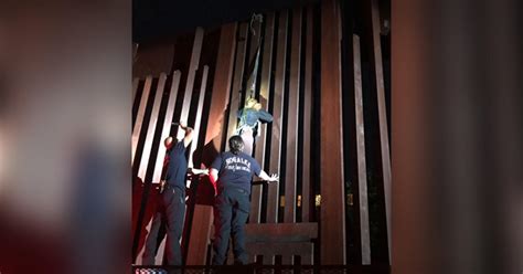 Border Patrol Agents Find Woman Dangling From Border Fence Cbs Sacramento