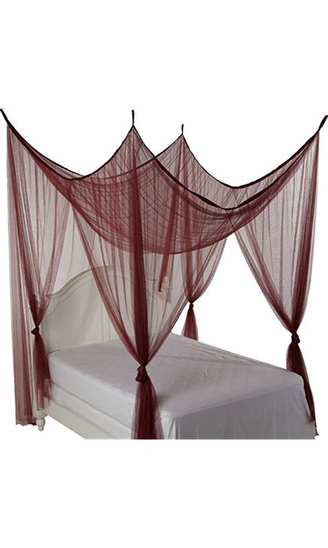 See 66 traveler reviews, 42 candid prices are the average nightly price provided by our partners and may not include all taxes and fees. Heavenly 4 Post Bed Canopy, Burgundy Best Price | Canopy ...