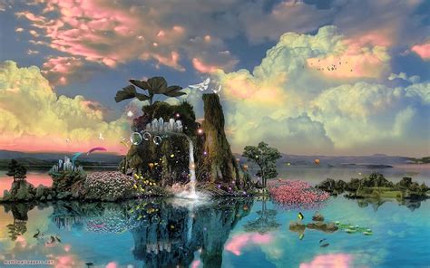 46 Fantasy Nature Wallpapers Hd Wallpapersafari