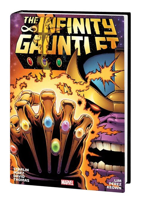 Infinity Gauntlet Omnibus Hc Direct Market Jim Starlin Variant Cover