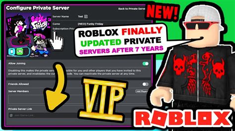 Roblox Finally Listened To The Community And Fixedupdated Vip Servers