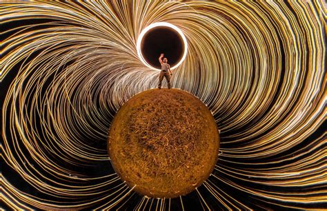This Is A Steel Wool Photo Shot With A 360 Degree Camera Petapixel