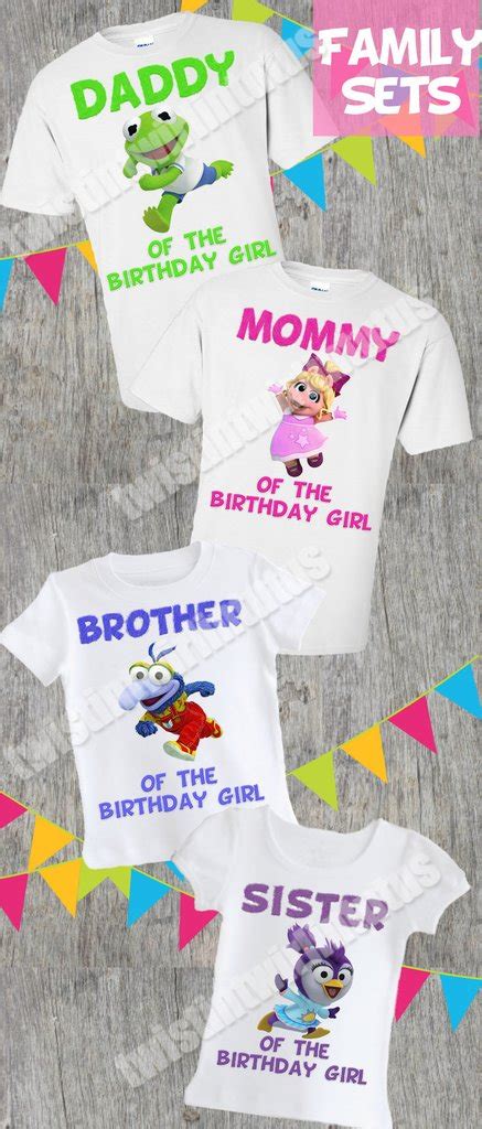 Muppet Babies Mommy Birthday Shirt Twistin Twirlin Tutus