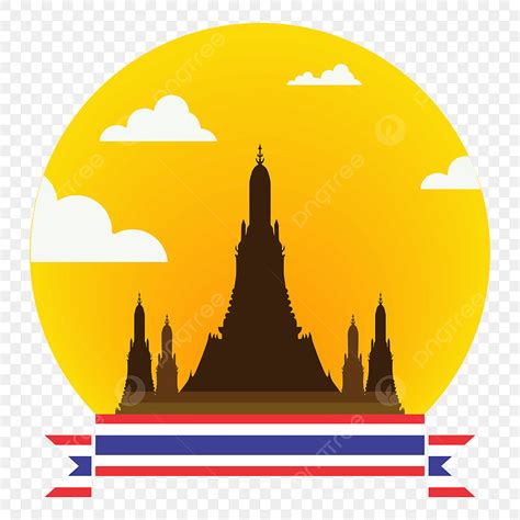 Thailand Landmarks Clipart Transparent Png Hd Thailand Landmark Vector
